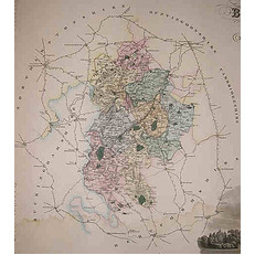 Map of the County of Bedford, from an Actual Survey Made in the Year 1825