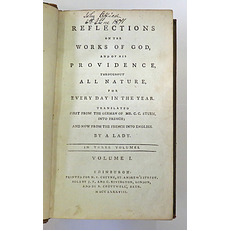 Reflections on the Works of God and of His Providence, Throughout All Nature, for Every Day in the Year in Three Volumes 