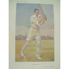 Vanity Fair Cricket Print. The Rev. F. H. Gillingham 