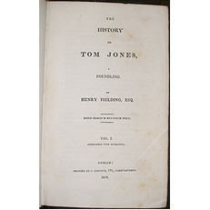 The History of Tom Jones, a Foundling. Three Volumes