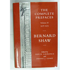 Bernard Shaw. The Complete Prefaces two volumes 