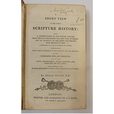 A Short View Of The Whole Scripture History