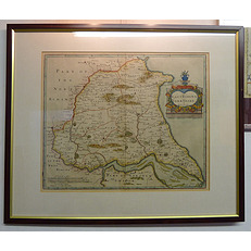 Robert Morden Map of East Riding Yorkshire