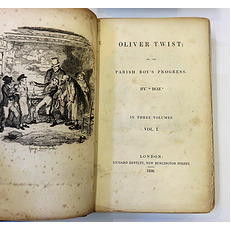 Oliver Twist or The Parish Boy's Progress - Complete in Three Volumes