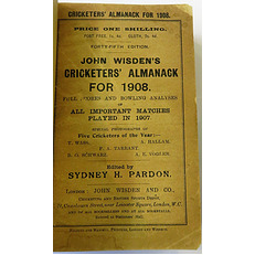 John Wisden's Cricketers' Almanack for 1908