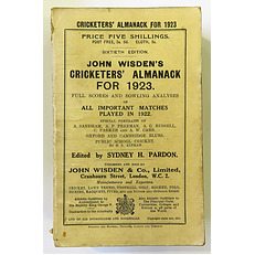 John Wisden's Cricketers' Almanack For 1923