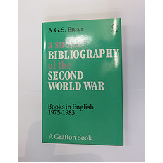 A Subject Bibliography of the Second World War: Books in English 1975-1983