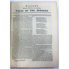 Wilson's Tales Historical, Traditionary, And Imaginative Tales Of The Borders And Of Scotland. With An Illustrative Glossary of the Scottish Dialect. Three volumes bound in one