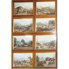 The Beaufort Hunt - A Series of Eight Plates of Fox Hunting