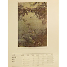 The Peter Pan Calendar 1977 Illustrated by Arthur Rackham