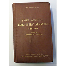 **John Wisden's Cricketers' Almanack For 1912