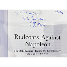 SIGNED Redcoats Against Napoleon The 20th Regiment During the Revolutionary and Napoleonic Wars