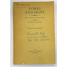 Forks And Hope An African Notebook 