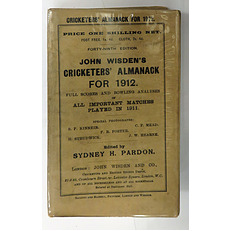 **John Wisden's Cricketers' Almanack For 1912 Softback