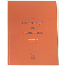 La Bibliotheque De Pierre Berge Deuxieme Vente 8 Et 9 Novembre 2016