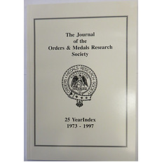 The Journal of the Orders & Medals Research Society