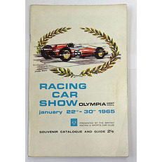 Racing Car Show Olympia January 22nd-30th 1965