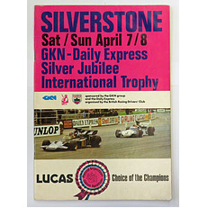 GKN Daily Express Silver Jubilee International Trophy Silverstone Saturday/Sunday, 7/8/ April, 1973