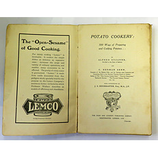 Potato Cookery: 300 Ways of Preparing and Cooking Potatoes