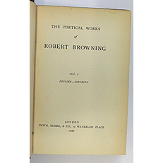 The Poetical Works of Robert Browning 15 volumes 