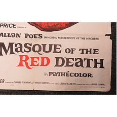 Masque of the Red Death 1964 Film Poster