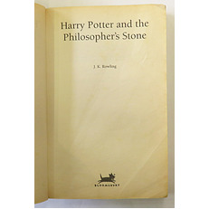 Harry Potter and the Philosopher's Stone Signed First Edition