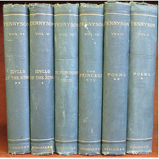 The Works Of Alfred Tennyson Poet Laureate Six Volumes