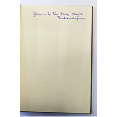 Proceedings of the Presentation of The Williamsburg Award... to The Rt. Hon. Sir Winston S. Churchill... SIGNED by Lady Mary Soames