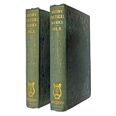 Milton's Poetical Works. With Life, Critical Dissertation, and Explanatory Notes. In two volumes.