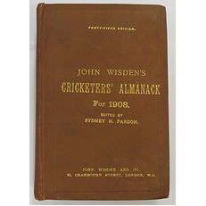 John Wisden's Cricketers' Almanack For 1908