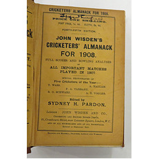 John Wisden's Cricketers' Almanack For 1908