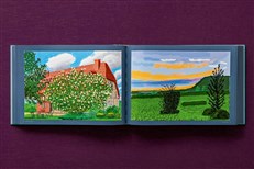 Limited Edition David Hockney. 220 For 2020. Art Edition D (No. 301-400) 'My Second Drawing of Beuvron-en-Auge'