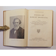 Poems of Robert Browning. Vellum Binding.