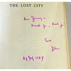 The Lost City Signed.