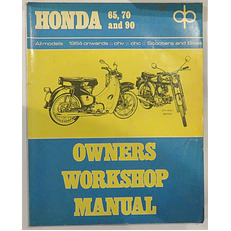 Honda 65, 70 and 90 Owners Workshop Manual