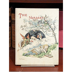 The Nursery Alice Signed with Four Letters By Lewis Carroll.