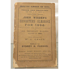 John Wisden's Cricketers' Almanack for 1896