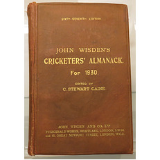 John Wisden's Cricketers' Almanack for 1930