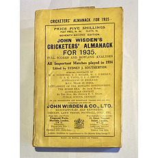 John Wisden's Cricketers' Almanack For 1935