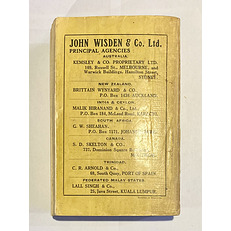 John Wisden's Cricketers' Almanack For 1937