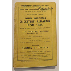 John Wisden's Cricketers Almanack For 1915