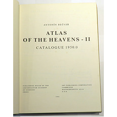 Atlas of The Heavens-II Catalogue 1950.0