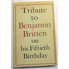 Tribute to Benjamin Britten on his Fiftieth Birthday 