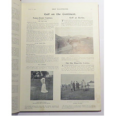 The Golf Illustrated With Which Is Incorporated Golf. Volume IV From April 6 To June 29, 1900