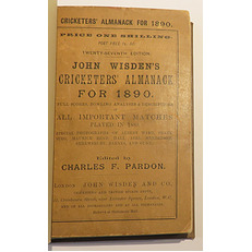 John Wisden's Cricketers' Almanack For 1890