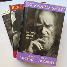 Bernard Shaw: A Biography (THREE VOLUMES)