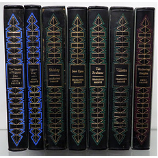 Wuthering Heights, Jane Eyre, Villette, The Professor, Shirley, Agnes Grey And The Tenant Of Wildfell Hall. Seven Volume Folio Society Set