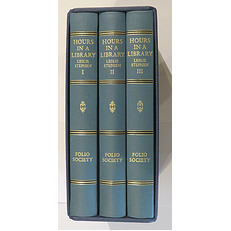 Hours in a Library (3 Volume Set)