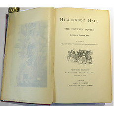 Hillingdon Hall Or The Cockney Squire. A Tale of Country Life 