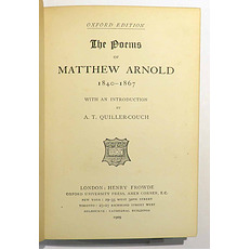 The Poems Of Matthew Arnold 1840-1867 